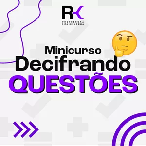 Imagem de capa para o Curso online DQ - Decifrando Questões 