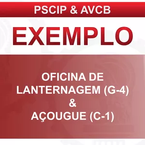 Imagem de capa para o Curso online ENG LEVI - EXEMPLO - PROJETO CONTRA INCÊNDIO - OFICINA DE LANTERNAGEM E AÇOUGUE - 2021_0211