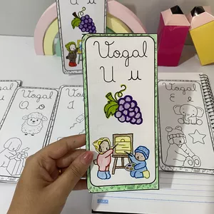 Imagem de capa para o Ebook Livreto da Vogais