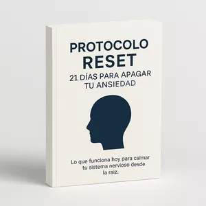 Imagen de portada para Curso online Protocolo RESET: 21 días para apagar tu ansiedad