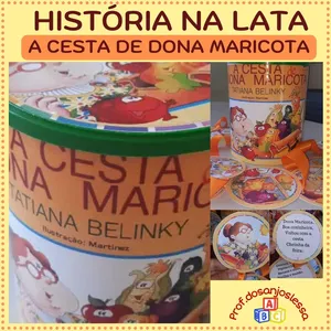 Imagem de capa para o Curso online HISTÓRIA NA LATA - A CESTA DE DONA MARICOTA
