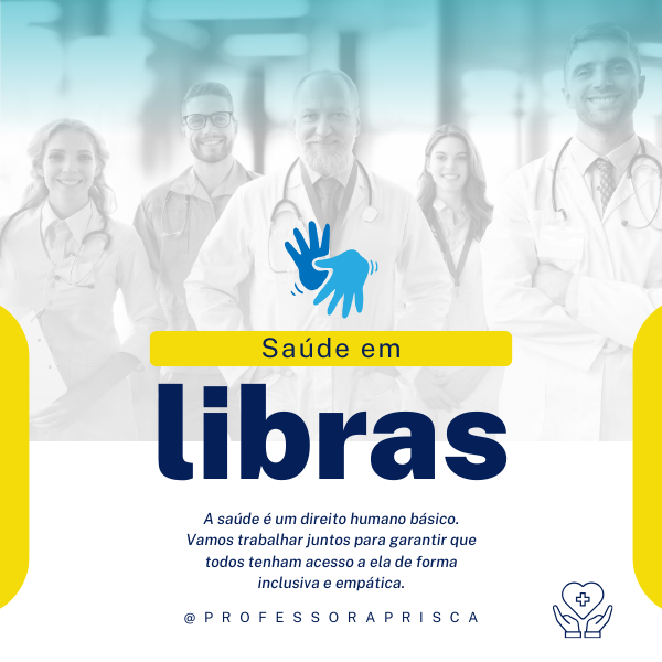 Imagem de Libras na saúde para profissionais empáticos! criado por Professora Prisca Porto na hotmart