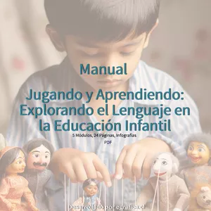 Imagen de portada para Ebook Manual: Jugando y aprendiendo: explorando el lenguaje en la educación infantil.