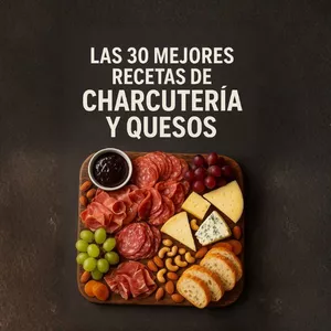 Imagen de portada para Ebook LAS 30 MEJORES RECETAS DE CHARCUTERIA Y QUESOS 