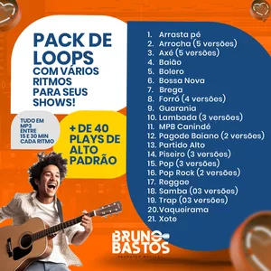 Imagem de capa para o Curso online PACK LOOPS DE RITMOS
