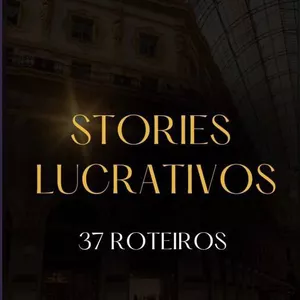 Imagem de capa para o Curso online 37 roteiros lucrativos para Stories