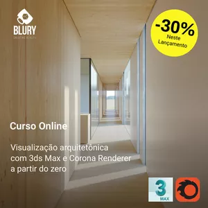 Imagem do curso ArchVizMax por Blury.co
