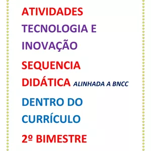 Imagem de capa para o Ebook APOSTILA DE TECNOLOGIA E INOVAÇÃO  1º ANO  2º BIMESTRE