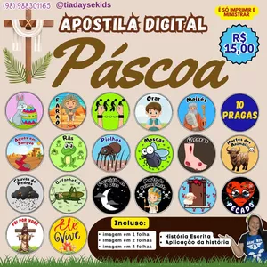 Imagem de capa para o Ebook Páscoa - Historia biblia
