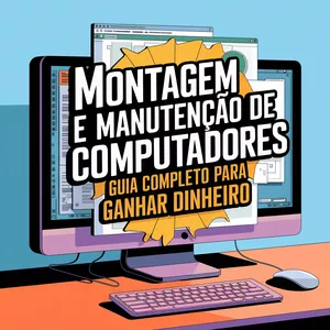 Imagem de capa para o Ebook E-book Montagem e Manutenção de Computadores: Guia Completo para Ganhar Dinheiro