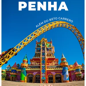 Imagem de capa para o Ebook GUIA DE PENHA ALÉM DO PARQUE BETO CARRERO WORLD *DESCONTOS + CONTÉM DICAS DE PRAIAS, GASTRONOMIA, HOSPEDAGEM E ROTEIROS
