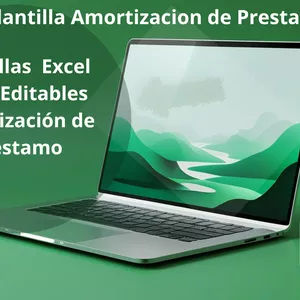 Imagen de portada para Curso online Plantilla Excel Amortización de Préstamo