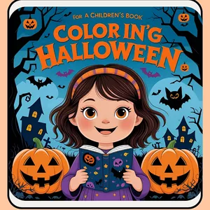 Imagen de portada para Ebook "¡BOO! COLOREA TU HALLOWEEN " Libro Anti-Estrés para Niños y Adultos. 20 Dibujos Misteriosos y Creativos + Bonus