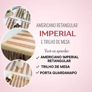 Imagem de capa para o Curso online Americano Imperial Retangular e Trilho de Mesa