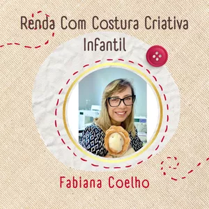 Imagem de capa para o Curso online Renda através da costura criativa infantil.