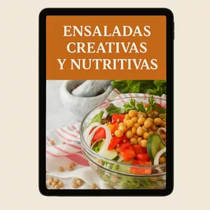 Imagen de portada para Ebook Ensaladas creativas y nutritivas