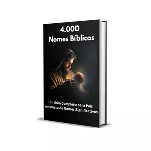 Imagem de capa para o Ebook 4 Mil nomes Bíblicos e Seus Significados