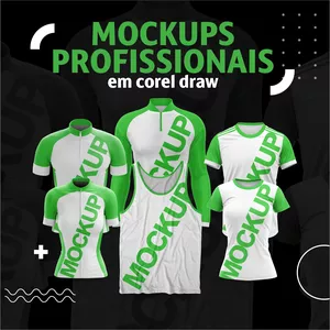 Imagem de capa para o Curso online Mockups Profissionais em Corel Draw