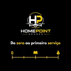 Imagem de Do zero ao primeiro serviço com drone! criado por HomePoint Drones na hotmart