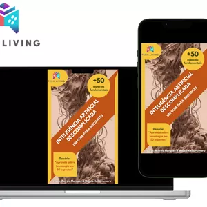 Imagem de capa para o Ebook Inteligência Artificial Descomplicada: Um guia para Iniciantes