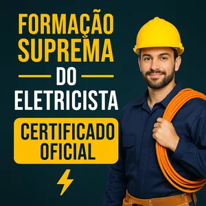 Imagem do curso Formação Suprema do Eletricista – Certificado Oficial 