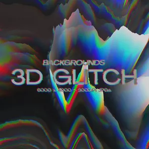 Imagem principal do produto 3D Glitch - Background