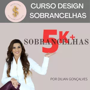 Imagem de capa para o Curso online Jornada Sobrancelhas 5K+ 