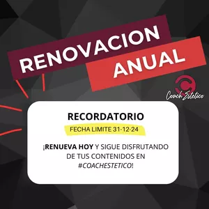 Imagen de portada para Curso online Renovación Anual