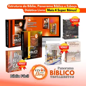 Imagem de capa para o Ebook Panorama Bíblico - Testamentos (Antigo e Novo)