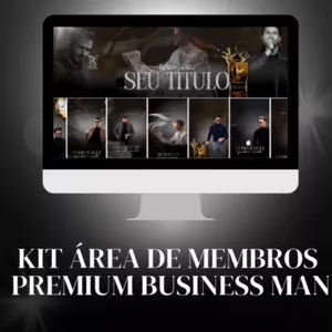 Imagem de capa para o Ebook KIT ÁREA DE MEMBROS PREMIUM BUSINESS MAN