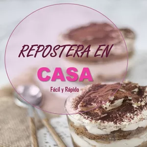 Imagen de portada para Ebook Repostera en Casa