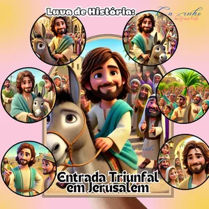 Imagem de capa para o Ebook Luva de História - Entrada Triunfal em Jerusalém