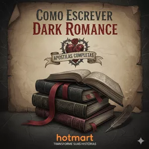 Imagem de capa para o Curso online Como Escrever um Dark Romance - Apostilas para Autores Inciantes