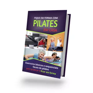 Imagem de capa para o Ebook PILATES EM CASA