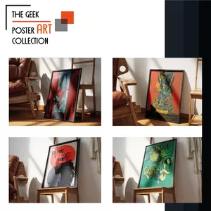 Cover image for Online course Posters geek art Collection