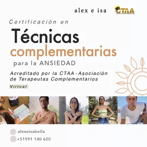 Imagen de portada para Curso online Certificación en Técnicas Complementarias para la Ansiedad