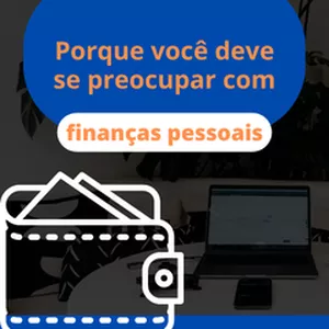 Imagem de capa para o Ebook Organizando Suas Finanças