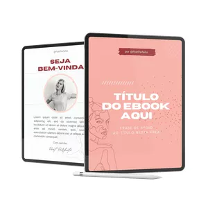 Imagem de capa para o Curso online Ebook Editável @PostPerfeito [#03 Woman]