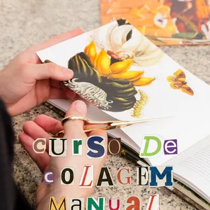Imagem de capa para o Curso online Curso Online de Colagem Manual