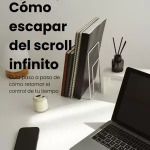 Imagen de portada para Ebook GUÍA-Cómo escapar del scroll infinito