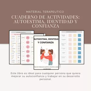 Imagen de portada para Ebook Cuaderno de Actividades: Autoestima, Identidad y Confianza