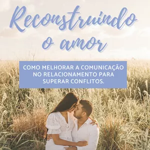 Imagem de capa para o Ebook Reconstruindo o Amor - Como Melhorar a Comunicação no Relacionamento para Superar Conflitos. 