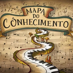 Imagem de capa para o Curso online Mapa do Conhecimento - Guia Definitivo para Estudar Teclado e  Piano com Organização.