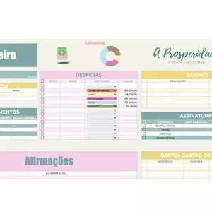 Imagem de capa para o Ebook PLANILHA FINANCEIRA