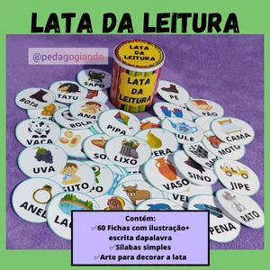 Imagem de capa para o Ebook LATA DA LEITURA 