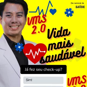 Imagem de capa para o Ebook Método VMS - Vida Mais Saudável 2.0