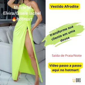 Imagem de capa para o Curso online Molde Vestido  Afrodite (Um ombro só)