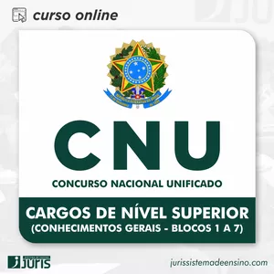 Imagem de capa para o Curso online CNU | Cargos de Nível Superior (Conhecimentos Gerais - Blocos 1 a 7)