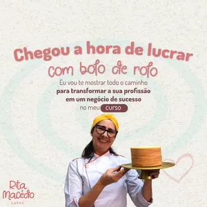 Imagem de capa para o Curso online O segredo da massa flexível