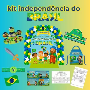 Imagem de capa para o Ebook Kit Independência do Brasil